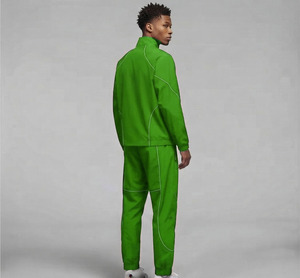 Custom logo Men's Waterproof <b>Reflective</b> Windbreaker Nylon Polyester Zip up Track <b>Jacket</b> and Pants Tracksuit Windbreaker Hoodies - Product Image 6