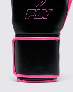 Nouveaux modèles de gants de boxe MMA en cuir noir et rose à lacets, personnalisés, professionnels, pour l'entraînement Sanda, légers, à doigts entiers - Product Image 3