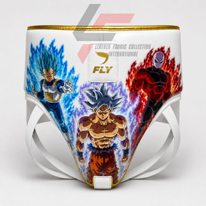 Ensemble de boxe professionnel pour adultes, personnalisé, avec design animé Dragon Ball, entièrement imprimé, en cuir de qualité supérieure, prêt à l'emploi (RTS). - Product Image 4