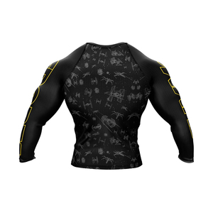 Customized <b>Men</b> Surfing Swim Clothes UV Sun Protection Long Sleeve Diving Suits Quick Dry <b>Compression</b> <b>Shirts</b> BJJ MMA Rash Guard - Product Image 5