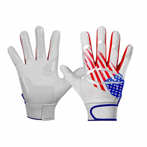 High Quality Custom Designed Leather Baseball Batting Gloves for Infield Outdoor <b>Applicable</b> - Product Image 6