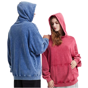 2024 meilleure vente en gros personnalisé Premium à l'intérieur de la brosse tricoté pull grande taille hommes sweats à capuche et sweat-shirts quantité minimale de commande du Bangladesh - Product Image 2