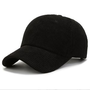 Freandy Sports Premium <b>Corduroy</b> Baseball <b>Cap</b> Unisex 6-Panel Solid Beige Casual Hat for Adults Spring Autumn - Product Image 6