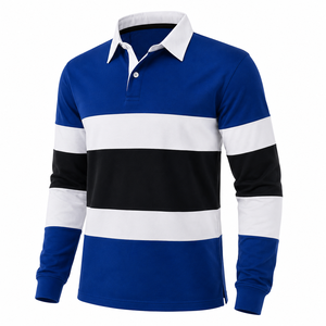 Supplier Rugby Long Sleeve Polo Shirts OEM Sublimation Rugby Apparel Manufacturer Factory Wholesale Team Wear Export - Product Image 1