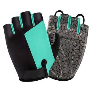 Nouveaux gants de course unisexes légers en cuir/néoprène, demi-doigts, respirants, compatibles avec les écrans tactiles, pour la salle de sport et les sports - Product Image 1