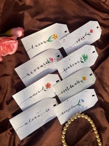 Eco Friendly <b>Biodegradable</b> <b>Paper</b> Labels for Gift Wrapping and Branding Tags for Boutique and Handmade <b>Paper</b> Tags Gift Item Uses - Product Image 1