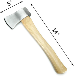 Steel Craft International Mini Hache Viking de Qualité Industrielle, Tomahawks, Design de Haute Qualité, Tête de Lame Gravée en Acier Damas - Product Image 1