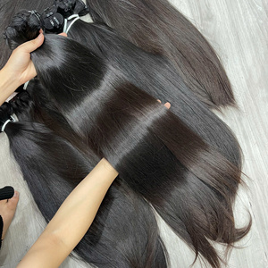 ช่อผมมนุษย์แบบตรงเงางามคู่ - Product Image 1