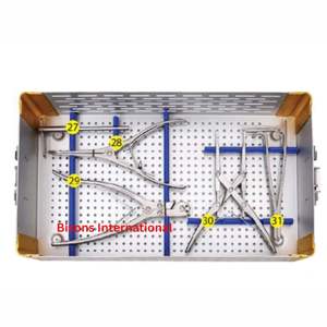 BISONS - Juego de Instrumentos Manuales de Acero Inoxidable para Sistema de Fusión Cervical Occipital, Kit de Cirugía de Columna Vertebral - Product Image 2