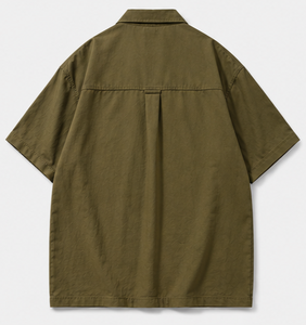 Camisa de Trabajo de Manga Corta para Hombre de Alta Calidad, Corte Regular - Product Image 2