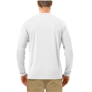 Camiseta de Manga Larga de Algodón al por Mayor, Camiseta de Manga Larga para Hombre, Logotipo Personalizado, Ropa Urbana para Hombre - Product Image 2