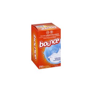 Feuilles de séchage Bounce Pet Hair and Lint Guard Mega avec 3X anti-poils d'animaux, parfum frais, 90 unités - Product Image 1