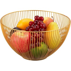 Modern Attractive Decorative Basket in Stainless Steel with Luxury Design Perfect for Stylish Tabletop Display For <b>Fruits</b> - Product Image 5