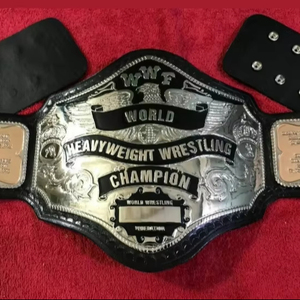 Cinturón de Campeonato Mundial de Peso Pesado Personalizado con Placa de Identificación de Latón de 2 mm, Cinturón de Lucha Libre - Product Image 1