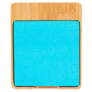 Modern Design Wood Handmade Sticky Notes <b>Memo</b> <b>Pads</b> Holder Multipurpose Desk Organizer Self Sticky Notes Holder - Product Image 1