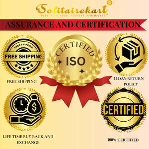 1,05 quilates G Color VS1 claridad diamante natural tachuelas pendientes elegante Joyería de diamantes - Product Image 2