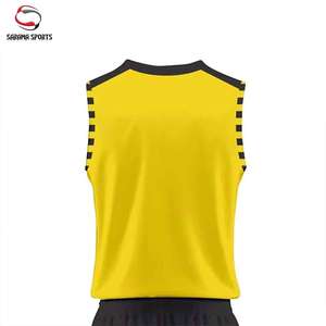 Uniforme de Baloncesto Unisex Totalmente Personalizado, Talla Grande, Transpirable, de Secado Rápido, Ligero, Sin Mangas, para Toda Temporada, con Logotipo Personalizado - Product Image 5