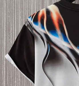 เสื้อยืดพิมพ์ลายซับลิเมชั่นลำลองสำหรับผู้ชาย เสื้อยืดแขนสั้นพิมพ์ลายซับลิเมชั่นแบบกำหนดเองสำหรับผู้ชาย เสื้อยืดพิมพ์ลายซับลิเมชั่นทั้งตัวสำหรับผู้ชาย - Product Image 5
