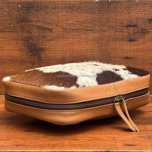 ฝาครอบไบเบิ้ลหนังวัวหรูหราขนาดใหญ่พร้อมซิปเคสไบเบิ้ลสำหรับผู้หญิงและผู้ชาย - Product Image 5