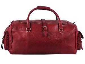 Sac de Voyage Vintage en Cuir Marron de Luxe pour Homme, Sac de Sport, Sac de Voyage de Week-end, Sac de Nuit, Sac de Gym avec Compartiment à Chaussures Intégré - Product Image 3