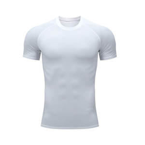 T-shirt de compression pour homme de haute qualité à prix abordable, respirant, durable et facile à porter, coupe athlétique - Product Image 3