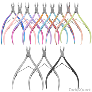 ที่ตัดหนังกำพร้าแบบมืออาชีพ ทำจากสแตนเลสสตีล คู่สปริงสีทอง - Product Image 5