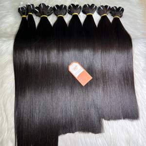 Extensiones de cabello humano vietnamita 12A de grado recto de hueso cabello virgen crudo de alta calidad para mujeres - Product Image 6