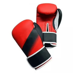 Guantes de Boxeo de PVC al por Mayor, Colores Personalizados para Entrenamiento de Muay Thai, MMA y UFC, Guantes de Combate Transpirables y Cómodos para Hombre - Product Image 4