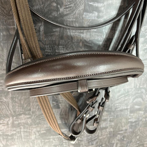 Brida de caballo de cuero italiano de alta calidad con hebillas de acero inoxidable Productos de caballo Premium - Product Image 3