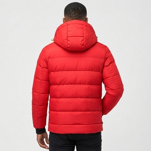 Customized Casual Winter Puffer <b>Jacket</b> Stand Woven Solid-Pattern 100% Polyester Polyester-Lined Wholesale Bulk Sale OEM New - Product Image 2