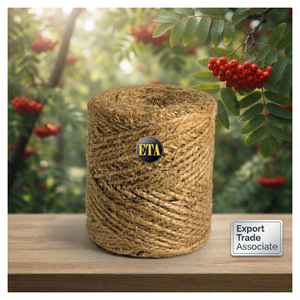 Fil de jute 100% naturel, 16 LBS, 2 plis, qualité supérieure, pour couture et tricot, écologique, texturé, antibactérien, recyclable - Product Image 1