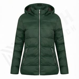2025 dames respirant hiver fourrure à capuche bouffant Parka vestes réglable rembourré chaud bulle cuir tissu grande taille coton pour - Product Image 1