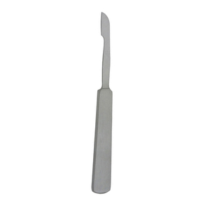 Empujador de Cutículas de Una Sola Punta con Acabado Satinado, Hoja Angulada de Una Sola Punta con Mango Ergonómico Plano, Herramienta de Manicura - Product Image 1