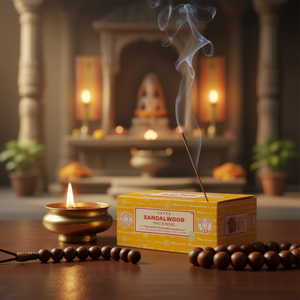 Incenso di Sandalo Satya 15g, Qualità Export, Bastoncini Indiani per Uso Religioso - Product Image 3