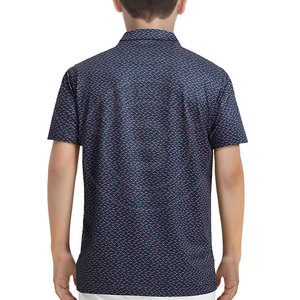 เสื้อโปโลกอล์ฟสำหรับเยาวชนคุณภาพส่งออก ผลิตจากวัสดุที่ระบายอากาศได้ดี น้ำหนักเบา และการเย็บแบบพรีเมียมเพื่อความสบายที่ยาวนาน - Product Image 2