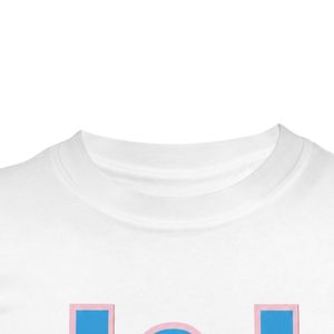 T-shirt blanc décontracté pour femme Jack & Jill avec impression sérigraphiée, idéal pour les événements, vente en gros, neuf - Product Image 2