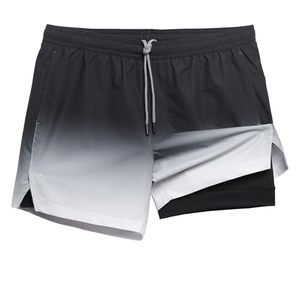 Pantalones Cortos Deportivos 2 en 1 para Hombre, de Secado Rápido, Transpirables, para Ciclismo, Entrenamiento Activo, con Forro, para Correr, Ejercicio, Baloncesto - Product Image 1