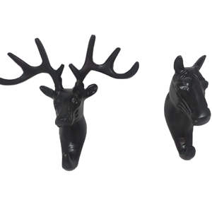Cast Aluminum Deer Head Wall Hook Decorative Animal Head <b>Hanger</b> <b>for</b> Bathroom <b>Door</b> And Entryway Mounting At Cheap Price - Product Image 1