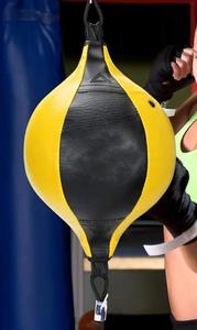 Nuevo estilo: Saco de boxeo de doble extremo de alta velocidad, colgante, de cuero, para entrenamiento de boxeo en gimnasios y MMA, con bola de boxeo de alta velocidad para deportes. - Product Image 3