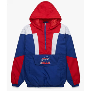 Chaqueta Cortavientos con Capucha para Hombre, Cierre de Cremallera, Ligera, Impermeable, de Poliéster, con Bolsillo Tipo Canguro y Bordado - Product Image 1