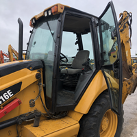 Vente flash : Chargeuse-pelleteuse Caterpillar 416E d'occasion avec moteur puissant