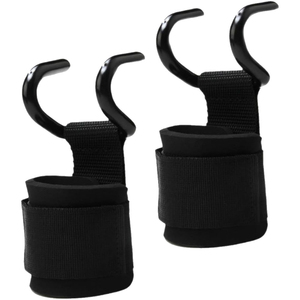 Sangles de levage de poids pour tractions et exercices avec crochets de barre, crochets de barre professionnels pour soulevé de terre, sangles de soutien du poignet pour entraînement en salle de sport - Product Image 2
