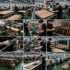 Taco de Snooker Profesional 3/4 de Madera de Fresno Norteamericano con Punta de 10mm y 145cm, Directo de Fábrica - Product Image 5