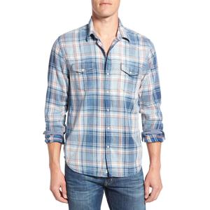 Nouvelle Arrivée Chemise Décontractée Homme Été 100% Flanelle à Carreaux Grande Taille Respirante Manches Longues pour Printemps et Automne de BD - Product Image 2