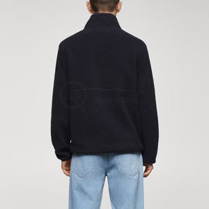 Suéter Polar de Invierno Premium para Hombre, Mezcla de Algodón, con Media Cremallera, Cálido, Suave y Cómodo para Uso Casual - Product Image 2