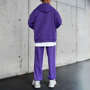 Conjuntos de Chándales Personalizados Vintage, Conjuntos Deportivos con Efecto Desgastado, Pantalones Deportivos y Sudadera con Capucha para Hombre - Product Image 2
