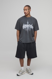 Camiseta Gráfica Estampada para Hombre OEM, Personalizada, Estilo Urbano, Manga Corta, Cuello Redondo, Prenda Casual de Moda - Product Image 6