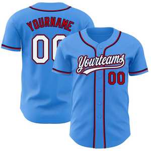Camiseta de Béisbol Sublimada Profesional, Diseño Simple, Mejor Precio, Impresiones Personalizadas con Nombre y Logotipo del Equipo - Product Image 2