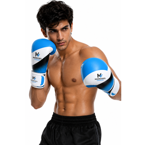Wholesale Custom Leather Boxing <b>Gloves</b> <b>with</b> Hand <b>Grips</b> for Closure Unisex Premium Quality Training Equipment for Boxing & MMA - Product Image 4