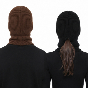 Pasamontañas de Punto Unisex, Máscara Facial Completa para Invierno, Uso en Exteriores, 100% Acrílico, Cálida, para Esquí, para Adultos, Circunferencia de Cabeza 56-58CM - Product Image 2
